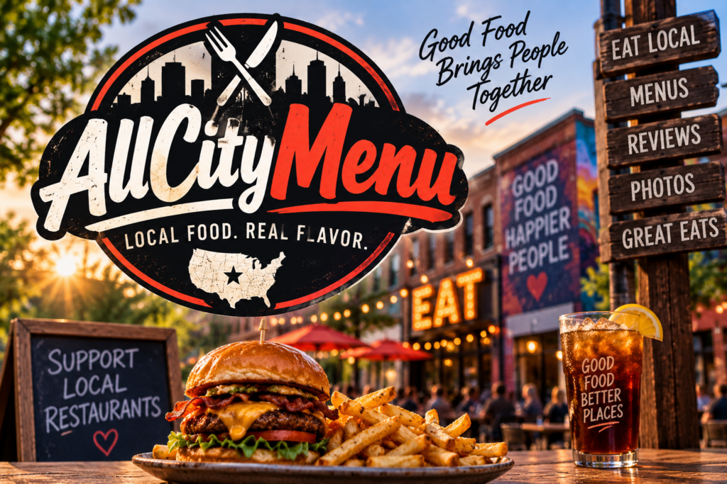 AllCityMenu restaurant menus, reviews and local dining guide